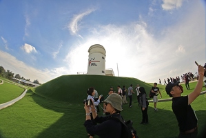 Imposing telescope