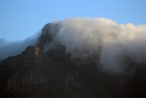 Clouds meet Table Mountain
