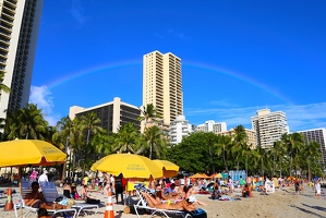 A rainbow from Waikiki