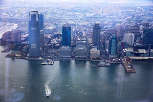 Aerial view from the One WTC