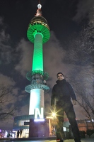 At the N Seoul Tower