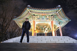 Posing in Seoul